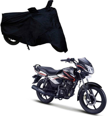 AutoRetail Two Wheeler Cover for TVS(Phoenix, Black)