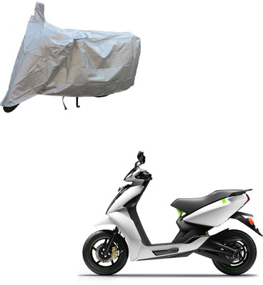 AuTO ADDiCT Two Wheeler Cover for Kinetic(Ninja, Silver)