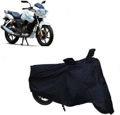 AutoRetail Two Wheeler Cover for TVS(Apache RTR 180, Black)