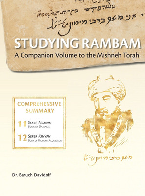 Studying Rambam. A Companion Volume to the Mishneh Torah.(English, Hardcover, Davidoff Baruch Bradley)