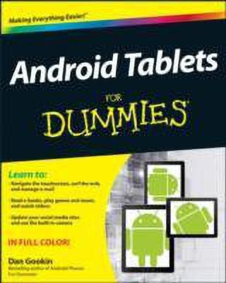 Android Tablets For Dummies(English, Paperback, Gookin Dan)