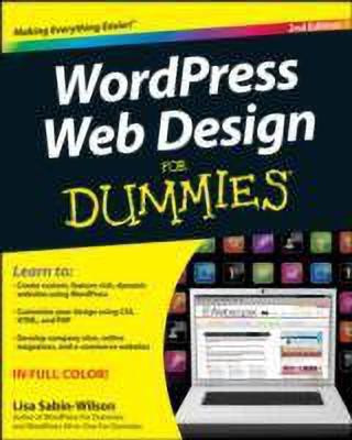 WordPress Web Design For Dummies(English, Paperback, Sabin-Wilson Lisa)