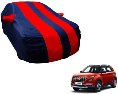 Amanzo Car Cover For Hyundai Venue (With Mirror Pockets)(Blue, Red)