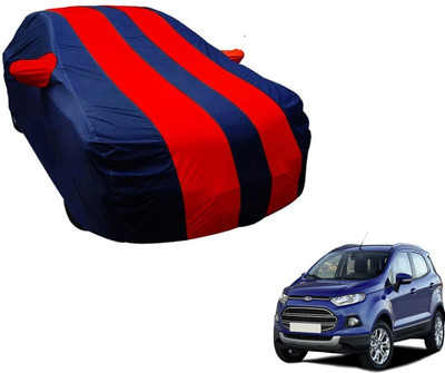 Amanzo Car Cover For Ford Ecosport (With Mirror Pockets)(Blue, Red)