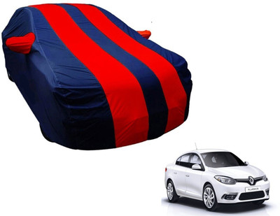 Flipkart SmartBuy Car Cover For Renault Fluence (With Mirror Pockets)(Blue, Red)