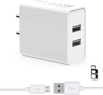 ShopsGeniune Wall Charger Accessory Combo for Samsung Galaxy J7 Nxt, Samsung Galaxy J2 Pro 2019, Samsung Galaxy J4 Core, Samsung Galaxy A50, Samsung Galaxy M10, Samsung Galaxy M2, Samsung Galaxy M20, Samsung Galaxy Wide 3, Samsung Galaxy A9 Star Lite, Samsung Galaxy J6 Prime, Samsung Galaxy J4 Prime