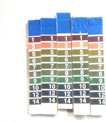 Arham Test Indicator Ph Litmus Paper (Pack of 5) Ph Test Strip(1 - 14)