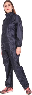 Shreejee Solid Women Raincoat