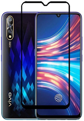 Q Box Edge To Edge Tempered Glass for Vivo v17 Neo(Pack of 1)