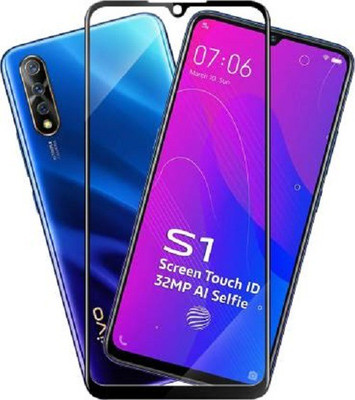Wellchoice Edge To Edge Tempered Glass for Vivo S1 Pro(Pack of 1)