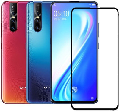 Q Box Edge To Edge Tempered Glass for Vivo S1 pro(Pack of 1)
