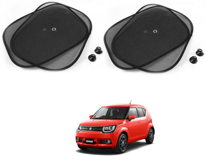 AuTO ADDiCT Side Window Sun Shade For Maruti Suzuki Ignis(Black)