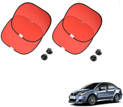 AuTO ADDiCT Side Window Sun Shade For Maruti Suzuki SX4(Red)