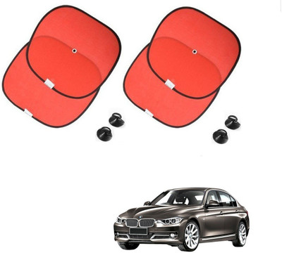 AuTO ADDiCT Side Window Sun Shade For BMW 3 Series(Red)