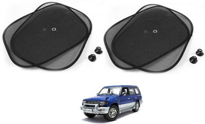 AuTO ADDiCT Side Window Sun Shade For Mitsubishi Pajero(Black)