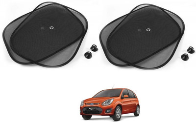 AuTO ADDiCT Side Window Sun Shade For Ford Figo(Black)