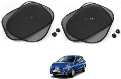 KOZDIKO Side Window Sun Shade For Maruti Suzuki S-Cross(Black)