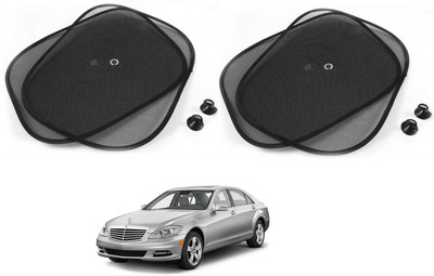 AuTO ADDiCT Side Window Sun Shade For Mercedes Benz S-Class(Black)