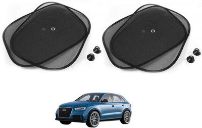 AuTO ADDiCT Side Window Sun Shade For Audi Q3(Black)