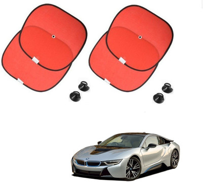 AuTO ADDiCT Side Window Sun Shade For BMW I8(Red)