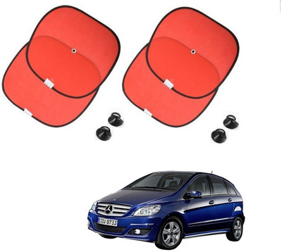 AuTO ADDiCT Side Window Sun Shade For Mercedes Benz B-Class(Red)