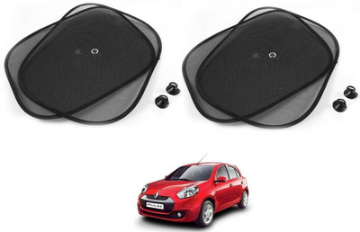 AuTO ADDiCT Side Window Sun Shade For Renault Pulse(Black)