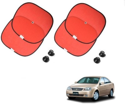 AuTO ADDiCT Side Window Sun Shade For Chevrolet Optra(Red)