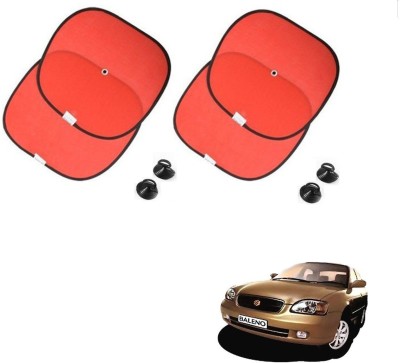 KOZDIKO Side Window Sun Shade For Maruti Suzuki Baleno(Red)