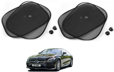 AuTO ADDiCT Side Window Sun Shade For Mercedes Benz SL-Class(Black)
