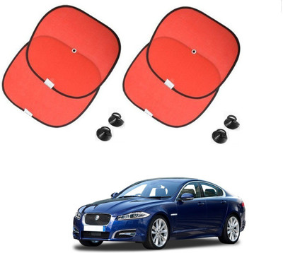 AuTO ADDiCT Side Window Sun Shade For Jaguar XF(Red)
