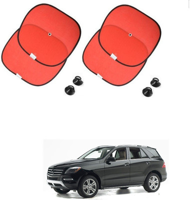 AuTO ADDiCT Side Window Sun Shade For Mercedes Benz M-Class(Red)