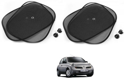 KOZDIKO Side Window Sun Shade For Nissan Micra(Black)