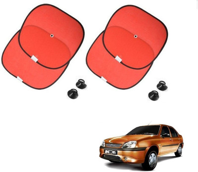 KOZDIKO Side Window Sun Shade For Ford Ikon(Red)
