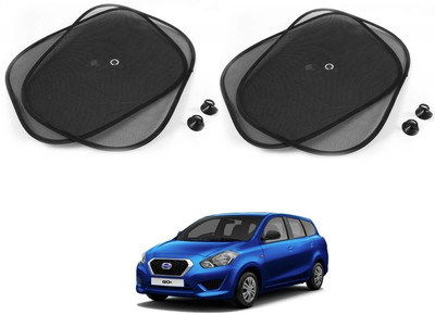 AuTO ADDiCT Side Window Sun Shade For Datsun Go+(Black)