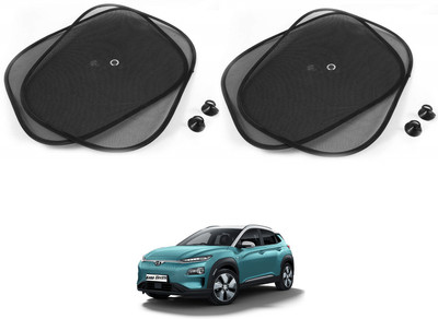AuTO ADDiCT Side Window Sun Shade For Hyundai Winger(Black)