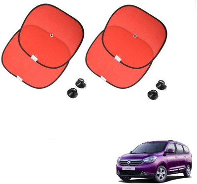 AuTO ADDiCT Side Window Sun Shade For Renault Lodgy(Red)