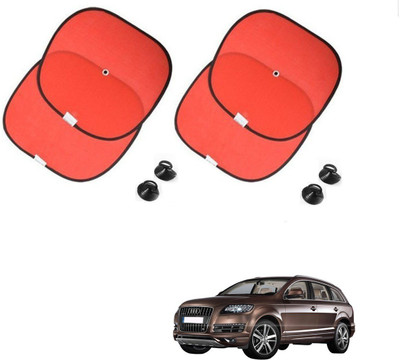 AuTO ADDiCT Side Window Sun Shade For Audi Q7(Red)