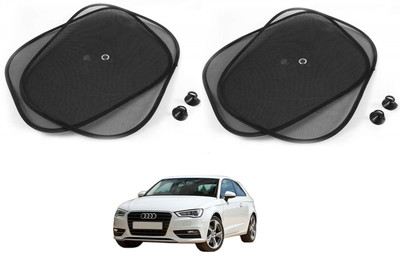 AuTO ADDiCT Side Window Sun Shade For Audi A3(Black)