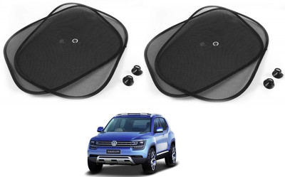 AuTO ADDiCT Side Window Sun Shade For Volkswagen A180(Black)