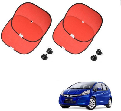 KOZDIKO Side Window Sun Shade For Honda Jazz(Red)