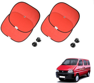 AuTO ADDiCT Side Window Sun Shade For Maruti Suzuki Eeco(Red)
