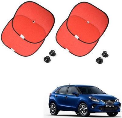 AuTO ADDiCT Side Window Sun Shade For Toyota Venture(Red)