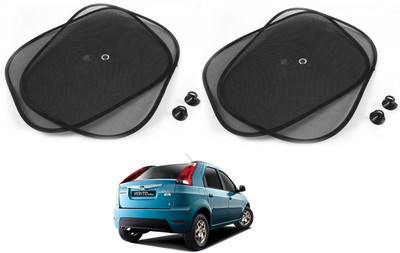 AuTO ADDiCT Side Window Sun Shade For Mahindra Verito Vibe(Black)