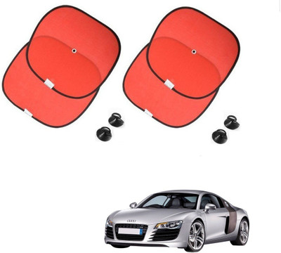 AuTO ADDiCT Side Window Sun Shade For Audi R8(Red)