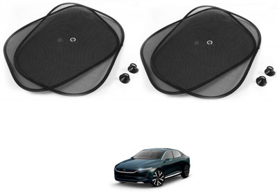 AuTO ADDiCT Side Window Sun Shade For Tata Escort(Black)