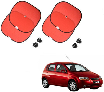 AuTO ADDiCT Side Window Sun Shade For Chevrolet UVA(Red)