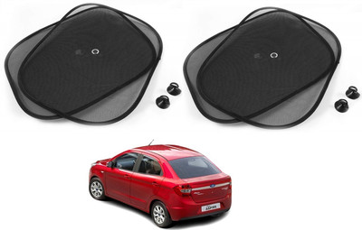 AuTO ADDiCT Side Window Sun Shade For Ford Aspire(Black)