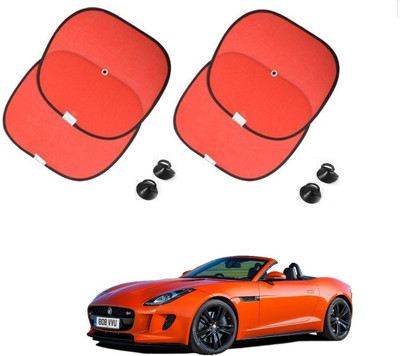 AuTO ADDiCT Side Window Sun Shade For Jaguar F-TYPE(Red)