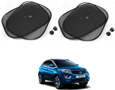 AuTO ADDiCT Side Window Sun Shade For Tata Nexon(Black)