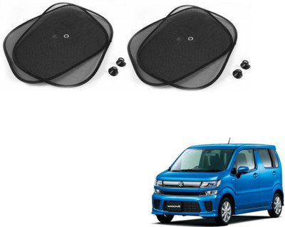 AuTO ADDiCT Side Window Sun Shade For Maruti Suzuki WagonR(Black)